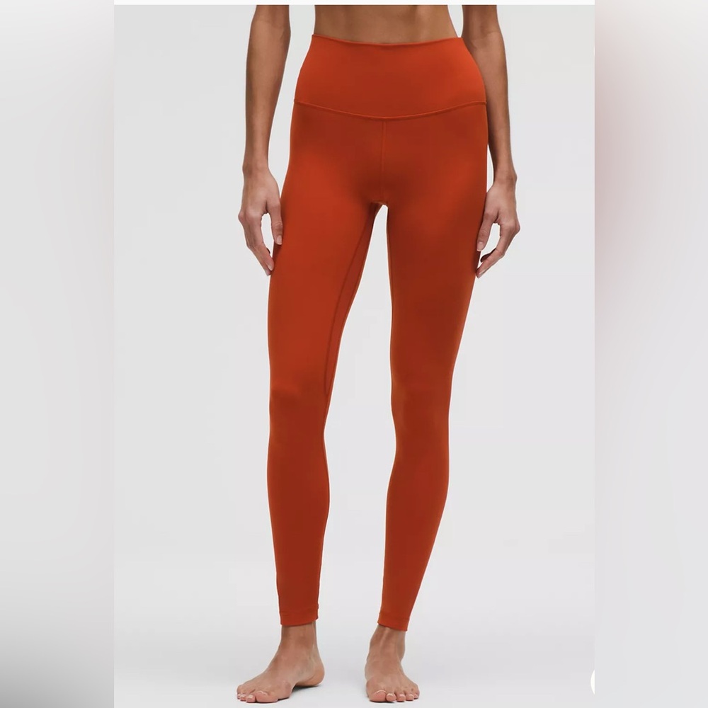 Lululemon Orange Leggings